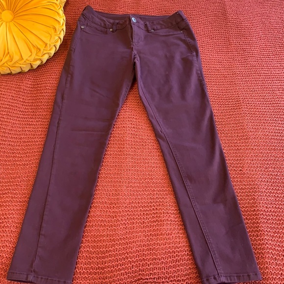 Maurices Jeans Eggplant Jegging Poshmark